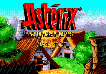 Asterix and the Power of the Gods (Europe) (Beta) screen shot title